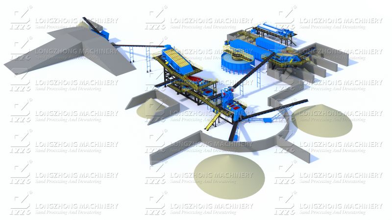 construction waste sorting production line